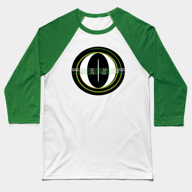 Digi Orb Baseball T-Shirt by StaffiesBest